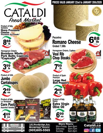 Cataldi Fresh Market Flyer January 22 to 28