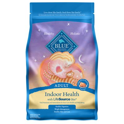 Blue Buffalo Indoor Health Adult Cat Food - Chicken & Brown Rice On Sale for $ 7.97 at PetSmart Canada