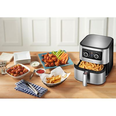Insignia Air Fryer  4.8L  Stainless Steel on Sale for $69.99 (Save $100.00) at Best Buy Canada