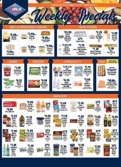 7 Mile Market Anniversary Sale Weekly Ad Flyer January 17 to January 22, 2021