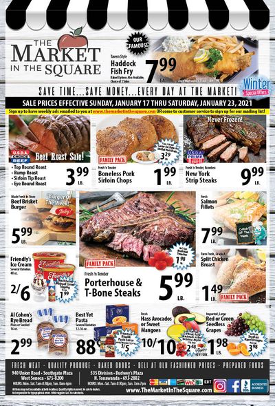 The Market in the Square Weekly Ad Flyer January 17 to January 23, 2021