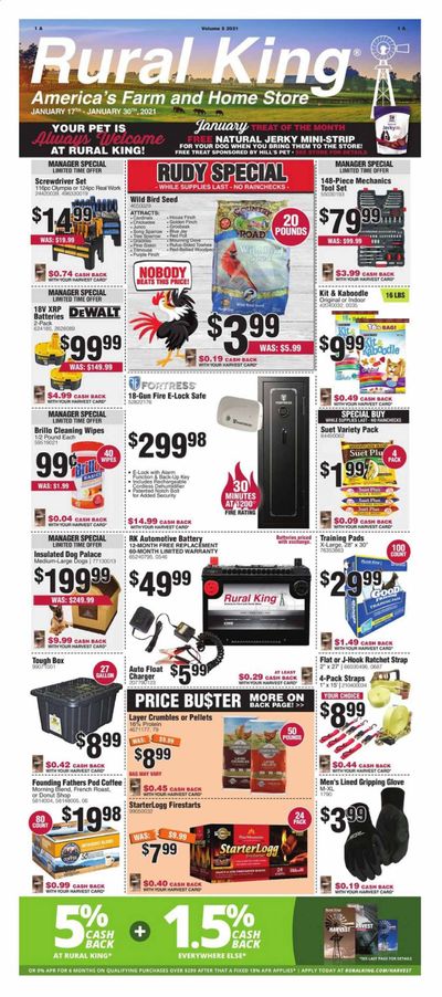 Rural King Weekly Ad Flyer January 17 to January 30