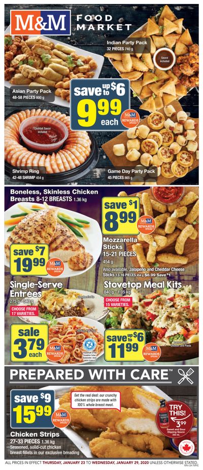 M&M Food Market (SK, MB, NS, NB) Flyer January 23 to 29