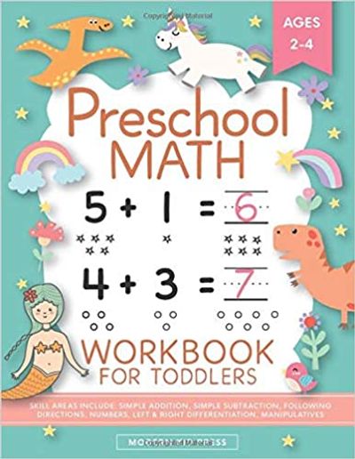 Preschool Math Workbook for Toddlers Ages 2-4 On Sale for $ 8.56 at Amazon Canada