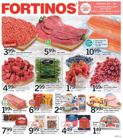 Fortinos Flyer January 23 to 29