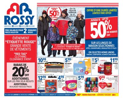 Rossy Flyer January 23 to February 5
