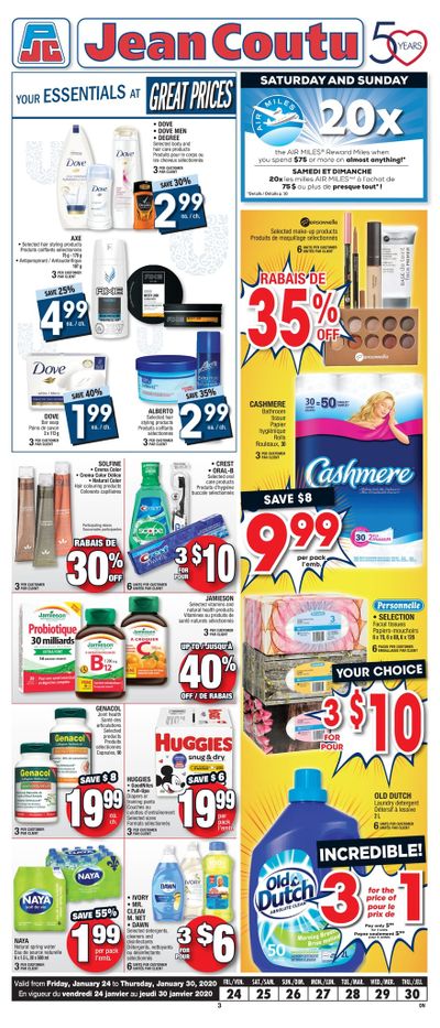 Jean Coutu (ON) Flyer January 24 to 30