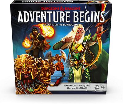 Dungeons & Dragons Adventure Begins, Cooperative Fantasy Board Game On Sale for $ 9.99 at Amazon Canada