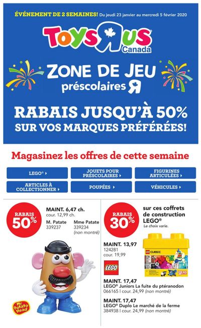 Toys R Us (QC) Flyer January 23 to February 5