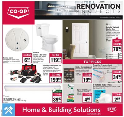 Co-op (West) Home Centre Flyer January 23 to February 5