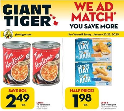 Giant Tiger Canada Flyer Deals January 22nd – 28th