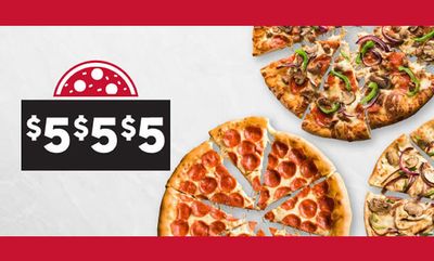 $5 $5 $5 at Pizza Hut