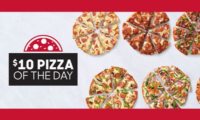 $10 Pizza Of The Day at Pizza Hut