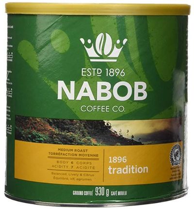 Nabob Traditional Fine Grind Ground Coffee, 930g For $9.99 At Amazon Canada