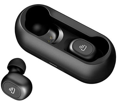 Dudios Bluetooth 5.0 Wireless Earbuds,True Wireless Headphone HiFi Stereo Sound Mini in-Ear Sweatproof Headset (One-Button Control, Binaural Call, 4 hrs Music Time, Auto Pairing) For $31.99 At Amazon Canada