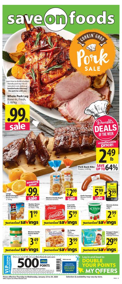 Save on Foods (AB) Flyer January 23 to 29