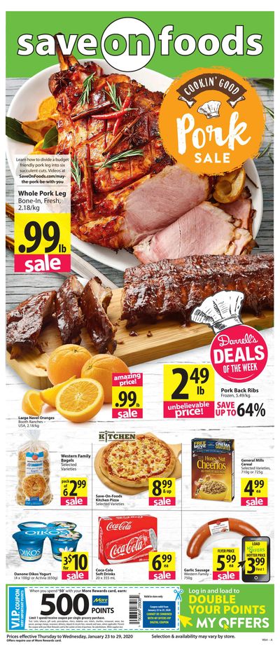 Save on Foods (BC) Flyer January 23 to 29