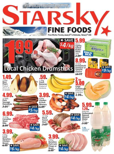 Starsky Foods (Mississauga) Flyer January 23 to February 5