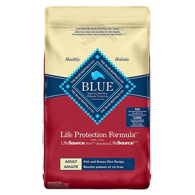 Blue Buffalo Life Protection Formula Adult Dog Food - Fish & Brown Rice On Sale for $ 29.99 at PetSmart Canada
