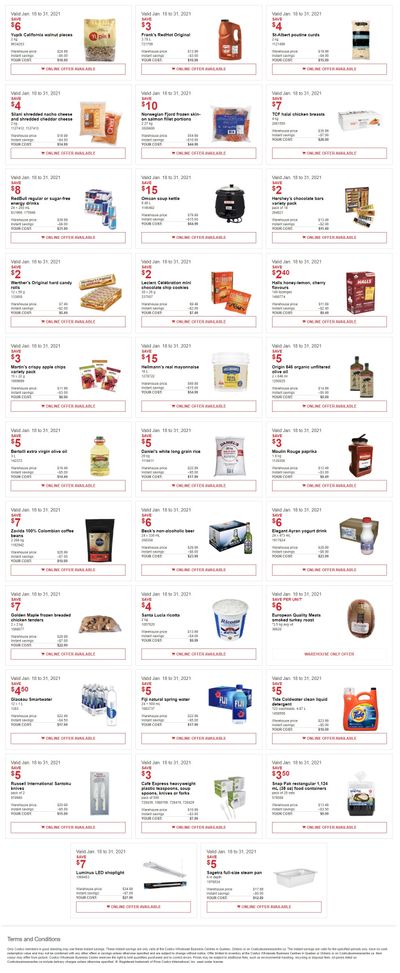 Costco Business Centre Instant Savings Flyer January 18 to 31