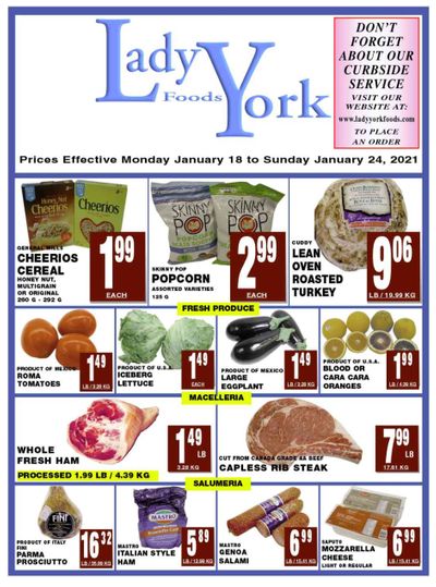Lady York Foods Flyer January 18 to 24