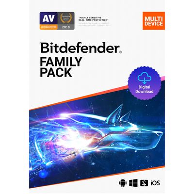 Bitdefender Family Pack Bonus Edition - 15 Users - 2 Year - Digital Download On sale for $ 49.99 at Best Buy Canada