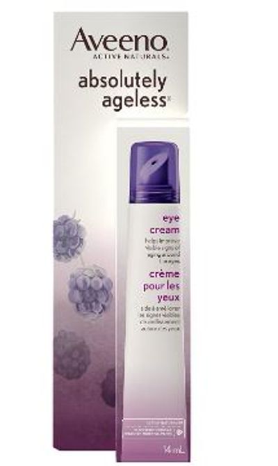 Aveeno Anti Aging Eye Cream, Absolutely Ageless Lotion for Dark Circles and Wrinkles, 14 mL For $14.84 At Amazon Canada