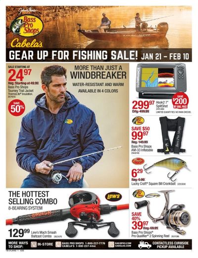Cabela's Weekly Ad Flyer January 21 to February 10