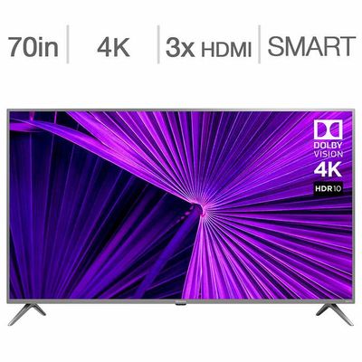 Hisense 70-in. 4K HDR Roku Smart TV 70R6209 on Sale for $797.99 at Costco Canada