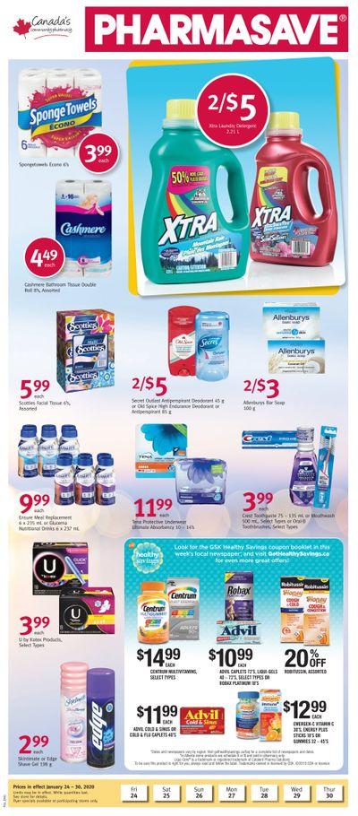 Pharmasave (Atlantic) Flyer January 24 to 30