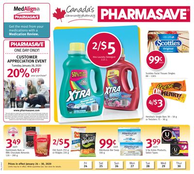 Pharmasave (SK & MB) Flyer January 24 to 30