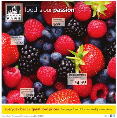 Urban Fare Flyer January 23 to 29