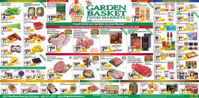 The Garden Basket Flyer January 23 to 29