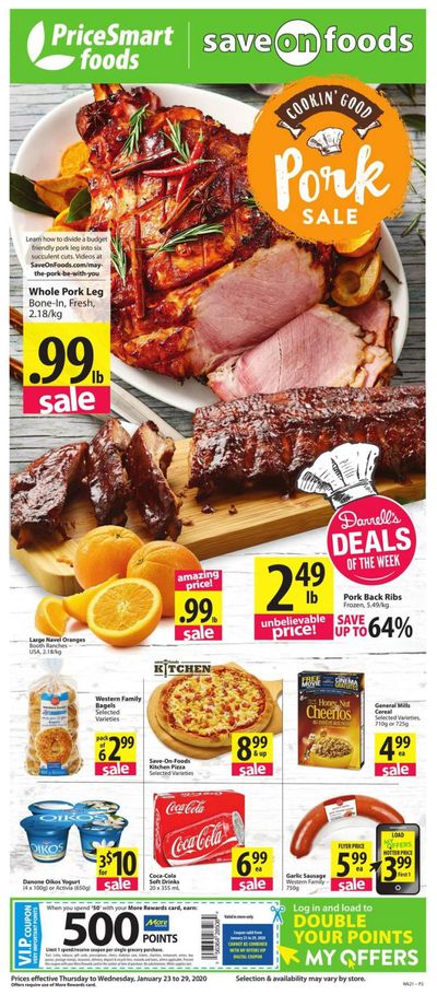 PriceSmart Foods Flyer January 23 to 29