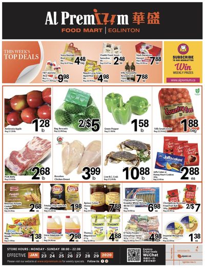 Al Premium Food Mart (Eglinton Ave.) Flyer January 23 to 29