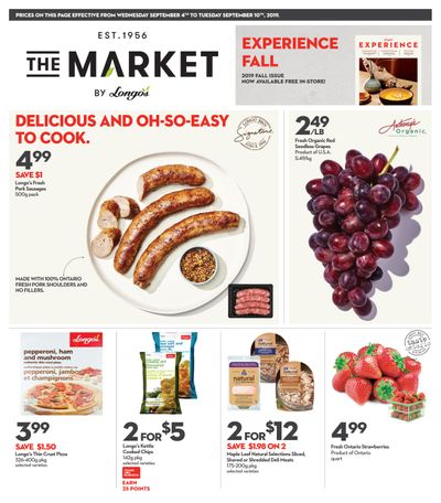 The Market by Longo's Flyer September 4 to 10