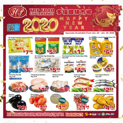 Top Food Supermarket Flyer January 24 to 30