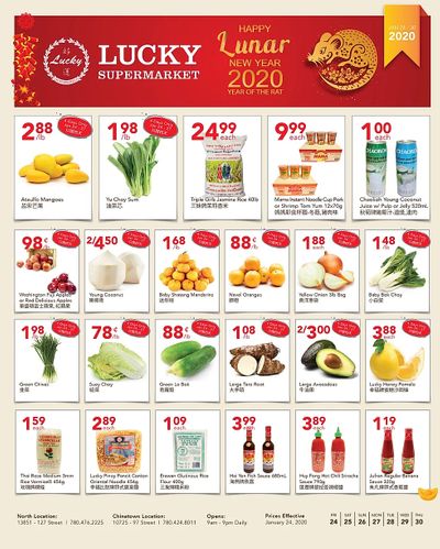 Lucky Supermarket (Edmonton) Flyer January 24 to 30