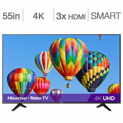 Hisense 55-in. 4K HDR Roku Smart TV 55R6109 on Sale for $ 347.99 at Costco Canada
