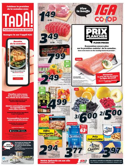 IGA (NB) Flyer January 21 to 27