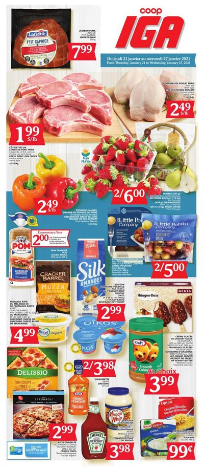 Coop IGA Flyer January 21 to 27