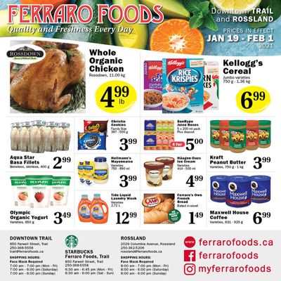 Ferraro Foods Flyer January 19 to February 1