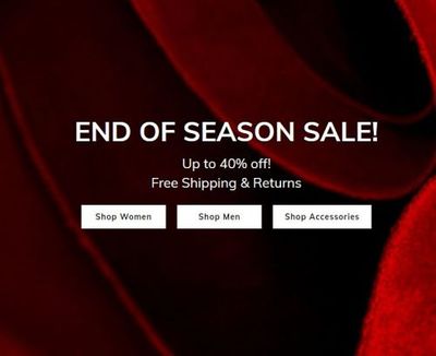 ECCO Canada End of Season Sale: Save Up to 40% OFF Many Items + FREE Shipping