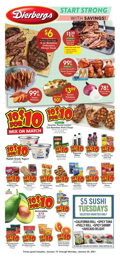 Dierbergs Markets Weekly Ad Flyer January 19 to January 25, 2021