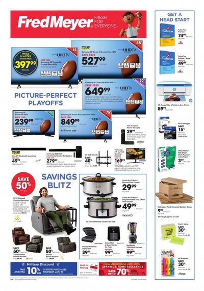 Fred Meyer Weekly Ad Flyer January 20 to January 26