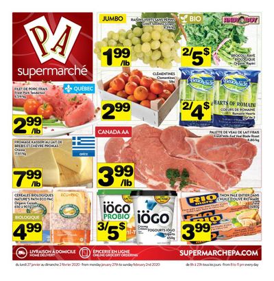 Supermarche PA Flyer January 27 to February 2
