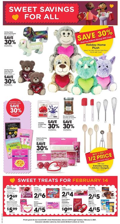 Smith's (AZ, ID, MT, NM, NV, UT, WY) Weekly Ad Flyer January 20 to February 2
