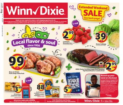 Winn Dixie (AL, FL, GA, LA, MS) Weekly Ad Flyer January 20 to January 26