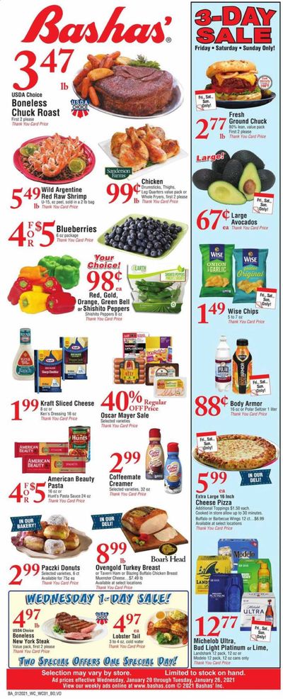 Bashas' Weekly Ad Flyer January 20 to January 26