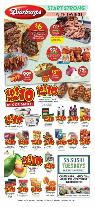 Dierbergs (IL, MO) Weekly Ad Flyer January 19 to January 25
